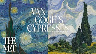 Exhibition Tour—Van Goghs Cypresses  Met Exhibitions [upl. by Acinoreb756]