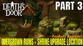 Deaths Door Gameplay Full Walkthrough  Part 3 No Commentary  Overgrown Ruins  Shrine Location [upl. by Aramad]