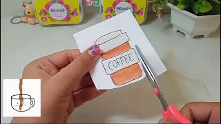 DIY coffee ☕ bookmark 🔖 kartikiscreation ❤️ [upl. by Germano271]