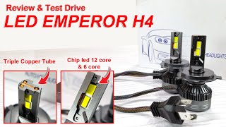 Review LED Headlamp Emperor 120W [upl. by Ripleigh]