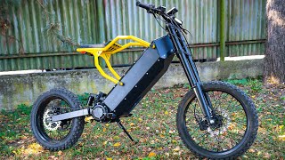 DIY Build Test Ride  Riding New Homemade Electric Motorcycle [upl. by Enyleuqcaj]