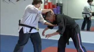 Jujitsu Throws amp Chokes  How to Use a Jujutsu Twist Throw to Counter a Charge [upl. by Amek]