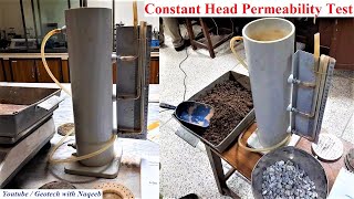 How to Perform Constant Head Permeability Test in Lab  Geotech with Naqeeb [upl. by Tdnaltroc831]