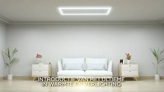 Infrarood Paneel Plafond met Verlichting Highlight  Infrabewust by Verwarmbewust [upl. by Atena]