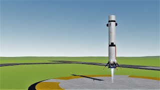 SimpleRockets 2  Automated Reusability SpaceX Style [upl. by Akiemahs]