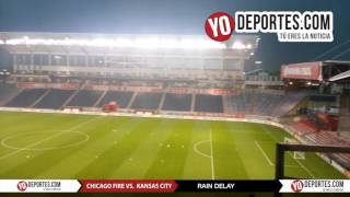 Chicago Fire vs Sporting Kansas City  Rain Delay [upl. by Weslee]