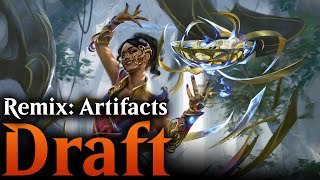 Mixmaster Saheeli  Remix Draft Artifacts  Magic Arena [upl. by Elyc406]