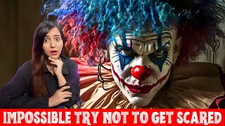 IMPOSSIBLE Try not to get SCARED Challenge [upl. by Ainattirb]