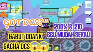 MUDAH BANGET BEGINI CARA 200 SSU AKANKAH DAPAT DCS GROWTOPIA PROFIT 2024 [upl. by Deedee]