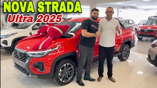 NOVA STRADA 2024  2025 ESSA É A TOP DE LINHA DOS 7 MODELOS DA NOVA FIAT STRADA [upl. by Leirea]