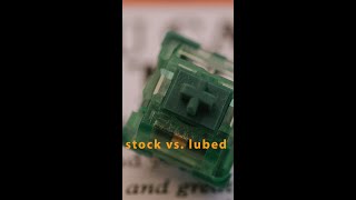 Stock vs Lubed Akko Matcha Green Sound Test KBD67 Lite R3 [upl. by Ioves]