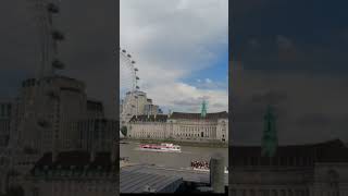 Westminster Bridge to the London eye time lapse London  time lapse [upl. by Anitnatsnok]