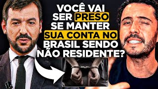 VOCÊ PODE IR PRESO SE MANTIVER A CONTA ANTIGA NO BRASIL  DECLARAÇÃO DE SAÍDA DEFINITIVA DO PAÍS [upl. by Narot]