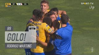 Goal  Golo Rodrigo Martins Estoril Praia 30 Santa Clara Liga 2223 30 [upl. by Ransell]