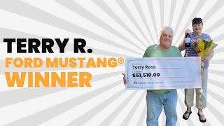 PCH Winner Terry R of UT Won a Ford Mustang® or 51510 [upl. by Suoirtemed]