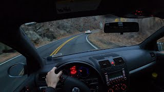 APR Stage 1 Mk5 GTI  POV Driving and Exhaust Sound [upl. by Annahsit]