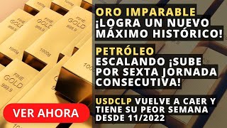 🔴 Cierre del Mercado EEUU Day Trading Finanzas Destaca Oro Petróleo USDCLP  040424 [upl. by Agnizn]