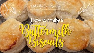 Homemade Buttermilk Biscuits  Delicious amp Easy  How to Recipe Homemade Biscuits Southern Style [upl. by Rolland]