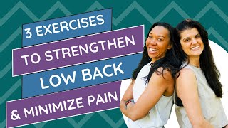 Back Pain 3 Exercises to combat sitting and create a strong resilient back [upl. by Ivory]