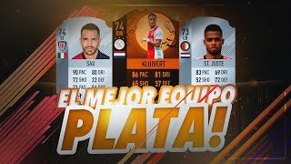 EL MEJOR EQUIPO DE PLATA DE FIFA 18 [upl. by Anitnas480]