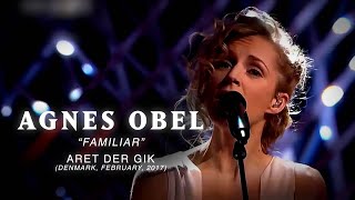 Agnes Obel quotFamiliarquot LIVEARET DER GIK Denmark February 2017 VIDEO REPOST [upl. by Danni]