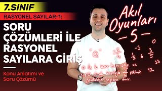 7 Sınıf Matematik Rasyonel Sayılar Sayı Doğrusunda Gösterimi  Ozan Alper 5 [upl. by Thomey]