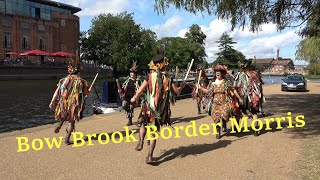 Bow Brook Border Morris dance quotAs The Tide Was Flowingquot at Day of Dance in StratforduponAvon [upl. by Pastelki]