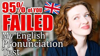 How good is YOUR English pronunciation 5 PASS THIS TEST [upl. by Nageam814]