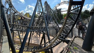 The Smiler  OffRide Footage Part 2 May 2024 Alton Towers Resort [upl. by Ylellan692]