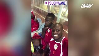 Les lions du Sénégal à Polokwane  la bonne ambiance dans la tanière [upl. by Mmada]