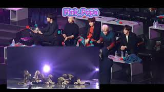 BTS REACTION TO BLACKPINK DDU DU DDU DU  FOREVER YOUNG GDA 2019 [upl. by Waneta]