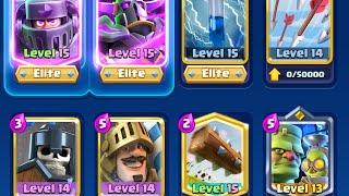 Trolling mid ladder menaces with my newly created mid ladder deck clashroyale [upl. by Humfried656]