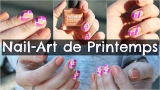 UN NAIL ART POUR LE PRINTEMPS ♡ [upl. by Seko629]