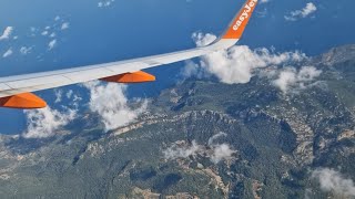 Easyjet  A320251 NEO  EZY7887  Amsterdam  Majorca  Full Flight HD [upl. by Ydiarf]