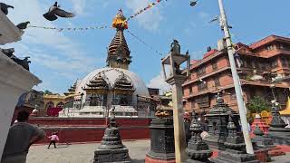 ShreeGha Chaitya in the heart of Kathmandu near Thamel Nepal [upl. by Erica]