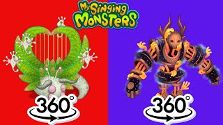 New Monsters Epic Monculus and Rare Cherubble  360 My Singing Monsters [upl. by Saberio]