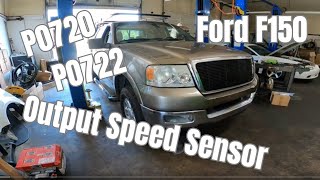 Ford F150 Output Shaft Speed Sensor Replacement [upl. by Cailly]