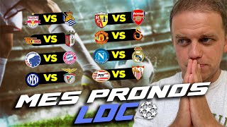 PRONOSTICS LIGUE DES CHAMPIONS  LENS  ARSENAL  NAPLES  REAL MADRID  INTER  BENFICA [upl. by Valry]