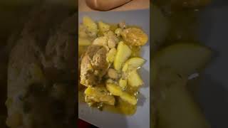 TAJINE POULET AUX OLIVES CITRON CONFIT ET POMMES DE TERRE [upl. by Eldreda]