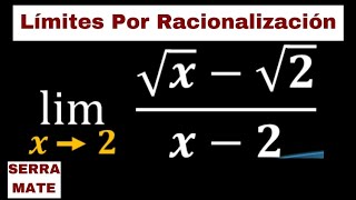 Límites Por Racionalización  1 [upl. by Amri]