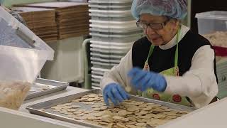 Trappistine Cistercian Nuns OCSO 8648 Sonoita AZ Santa Rita Abbey Making altar bread [upl. by Enyaw]