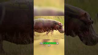 The Surprising Benefits of Hippo Sweat for Your Skin viralvideo facts animals wildlife [upl. by Baoj]