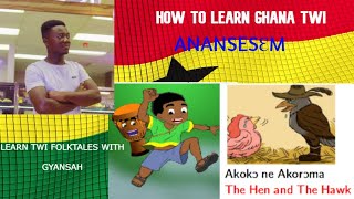 FOLKTALES OR STORY TELLING IN TWI  ANANSESƐM [upl. by Eserahc]