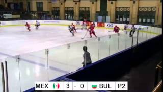 IIHF World Champs South Africa MEXICO vsBULGARIA [upl. by Svetlana]