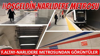 FAltayNarlıdere Metrosu Hizmete Açıldı İlk Gün izlenimleri [upl. by Kathie]