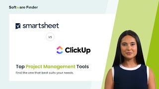 Smartsheet vs ClickUp Detailed Software Review to Boost Your Team’s Efficiency  Software Finder [upl. by Dicks]