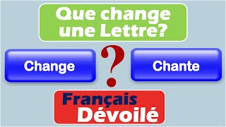 Change et Chante Une Lettre [upl. by Brathwaite]