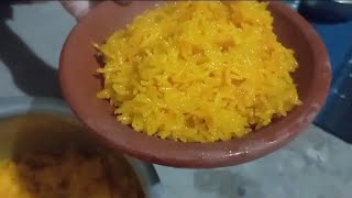 zarda chawal  making  on bonfire 🔥🔥 [upl. by Suedaht]