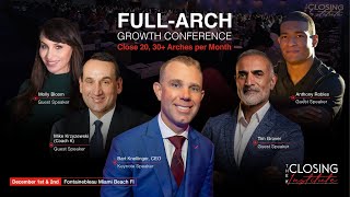 FullArch Growth Conference  Blueprint To Predictably Increase Dental Implant Production [upl. by Etnaik]