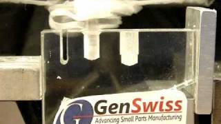 Rotary Broaching Demonstration  How It Works  GenSwiss [upl. by Neik]